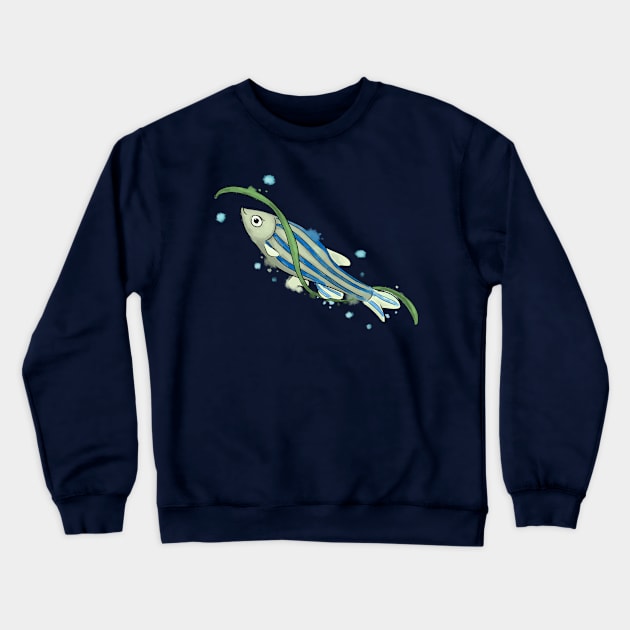 Cute zebrafish Crewneck Sweatshirt by Antiope